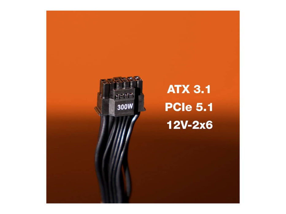 Be Quiet! Pure Power 12 1000W Power Supply (1000W, 80 Plus Gold, ATX 3.1, PCIe 5.1, Non-Modular) - BP005US