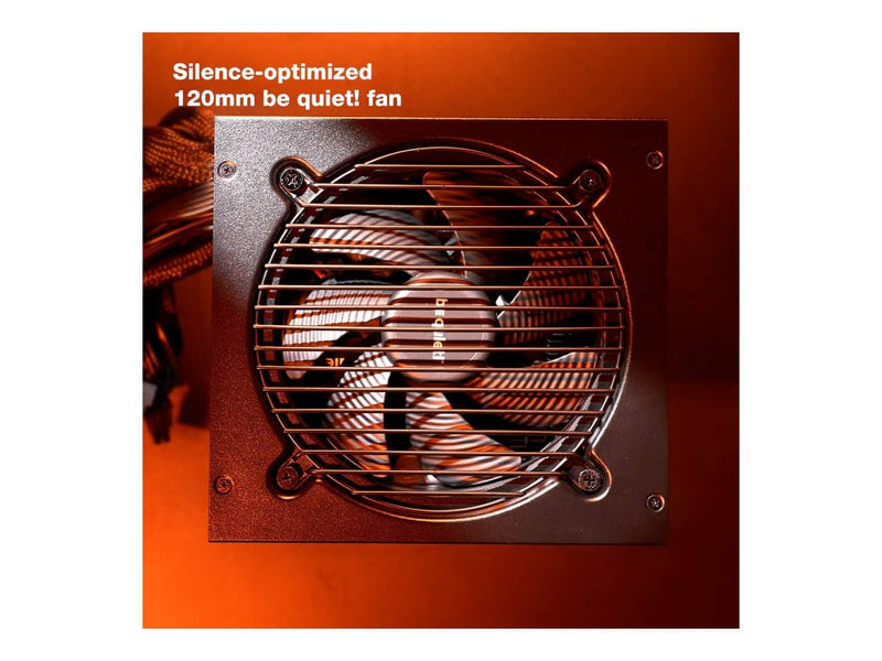 Be Quiet! Pure Power 12 650W Power Supply (650W, 80 Plus Gold, ATX 3.1, PCIe 5.1, Non-Modular) - BP002US