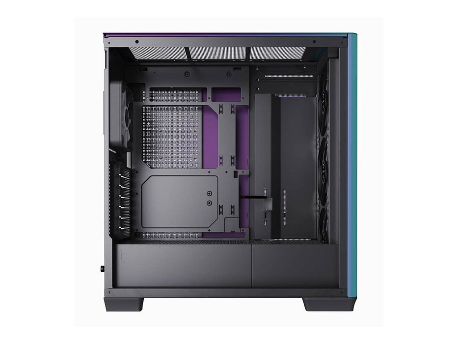 APNX C1 Premium ATX Mid Tower Computer Case, Chroma Flair (C1-R-CF-V1)