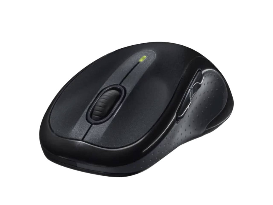 Logitech Control Plus M510 Wireless Mouse, 2.4GHz USB Nano Receiver, Black