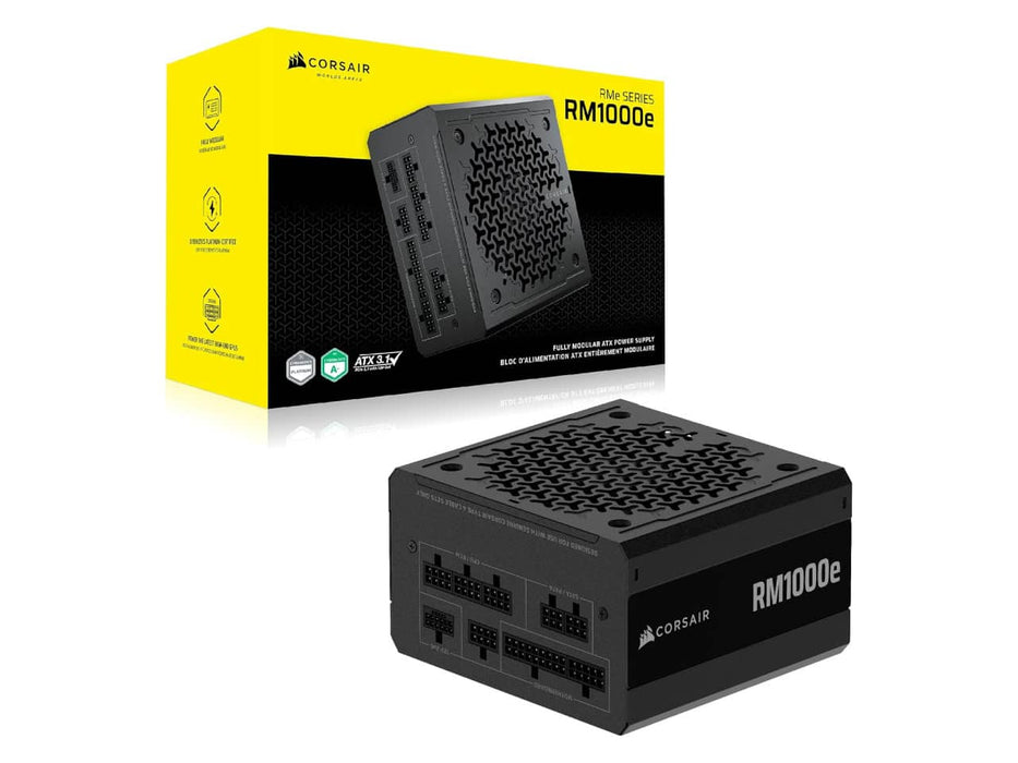 Corsair RM1000e Power Supply (1000W, 80 Plus Gold, Fully Modular) - CP-9020297-NA