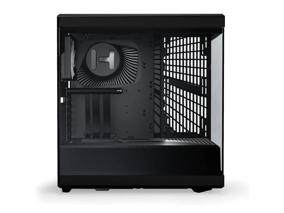 HYTE Y40 S-Tier Aesthetic Panoramic Tempered Glass Computer Case, ATX Mid Tower, Vertical GPU with PCIe Riser Included (CS-HYTE-Y40-B)