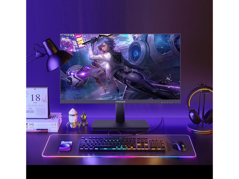 Viewedge CS2424FLA-P 24" FHD 1920x1080 Gaming Monitor, 240 Hz, FHD 1080p, 1 ms