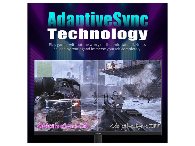 Viewedge CS27FM 27" FHD 1920x1080 Gaming Monitor, 240 Hz, FHD, 1 ms