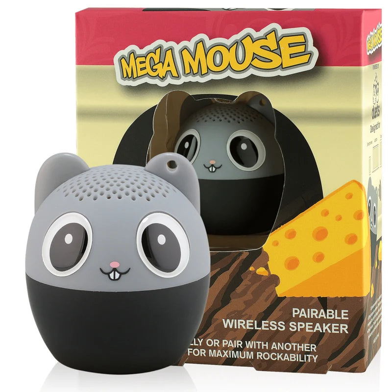 My Audio Pet SOLO: Mega Mouse 2" Tall Ultra Portable Bluetooth Speaker