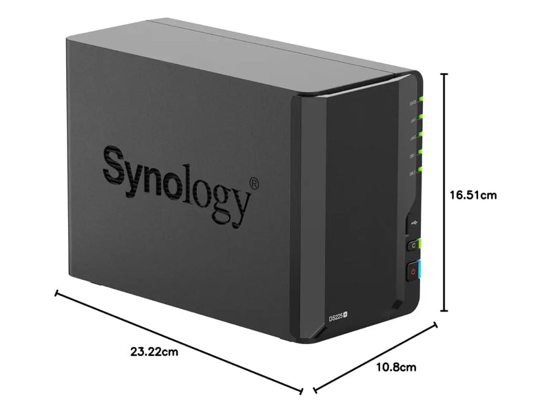 Synology DS225+ 2-Bay DiskStation (Diskless)
