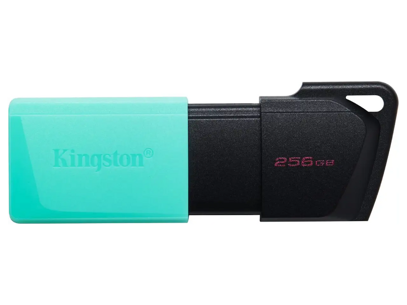 Kingston DataTraveler Exodia M 256GB USB 3.2 Flash Drive (Black + Teal)