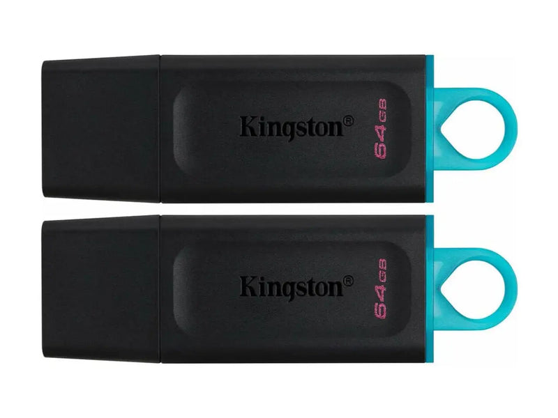 Kingston DataTraveler Exodia 64GB USB 3.2 Gen 1 Flash Drive - 2 Pack