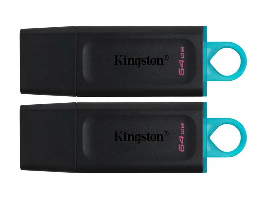 Kingston DataTraveler Exodia 64GB USB 3.2 Gen 1 Flash Drive - 2 Pack