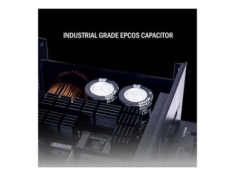 Lian Li Edge Series 1000W Power Supply (1000W, 80 Plus Platinum, ATX 3.1, Fully Modular, Black)