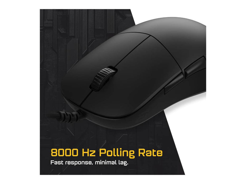 End Game Gear XM2w 8K Wired Gaming Mouse, 4K Polling, Black