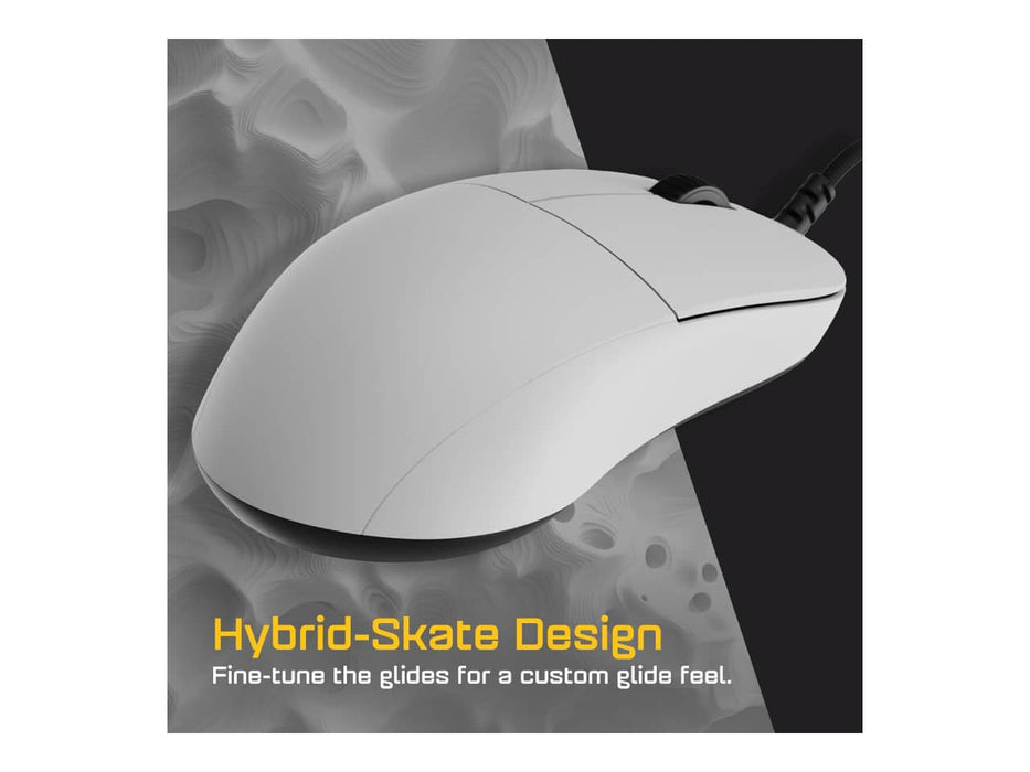 End Game Gear XM2w 8K Wired Gaming Mouse, 4K Polling, White