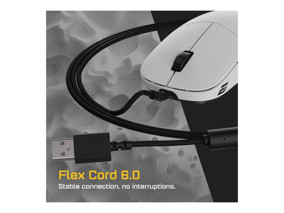 End Game Gear XM2w 8K Wired Gaming Mouse, 4K Polling, White