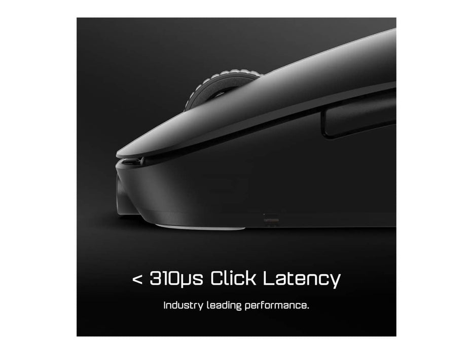 End Game Gear XM2w 4K Wireless Gaming Mouse, Right-handed, 2.4Ghz/USB-C, 26K DPI, 4K Dongle, Black
