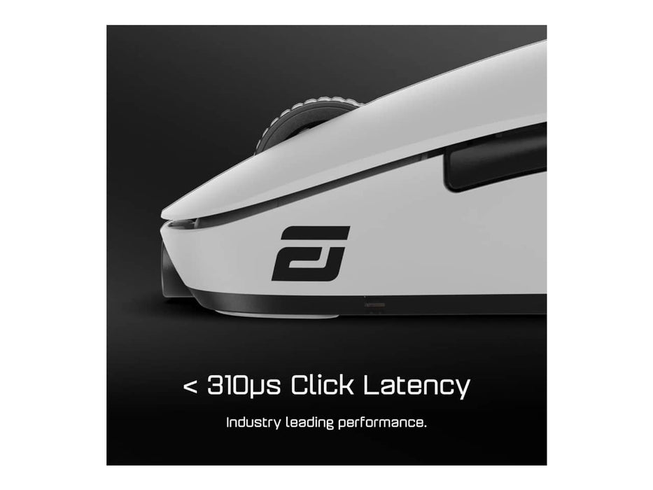 End Game Gear XM2w 4K Wireless Gaming Mouse, Right-handed, 2.4Ghz/USB-C, 26K DPI, 4K Dongle, White