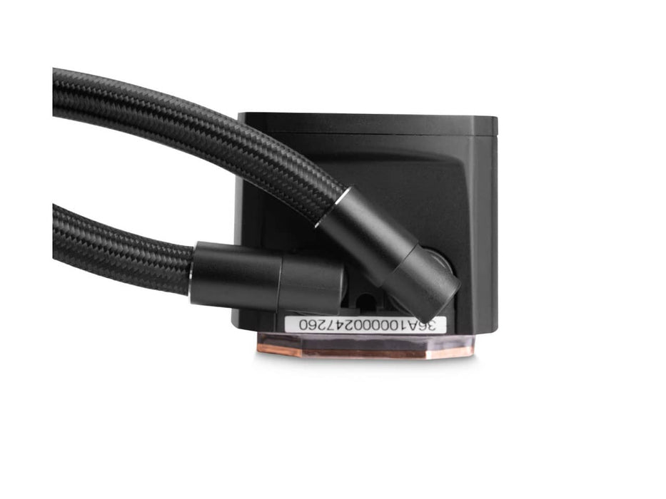 EKWB EK-Nucleus AIO CR360 Dark CPU Liquid / Water Cooler, 360mm Radiator, 3x EK-FPT 120mm Black Fans, Intel & AMD Sockets