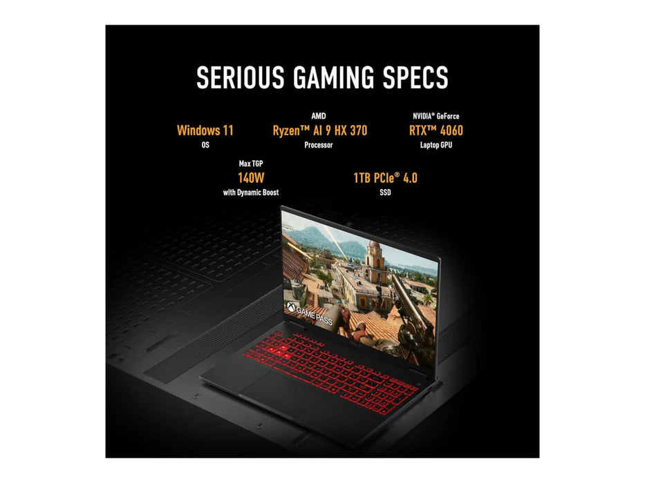 ASUS TUF Gaming A16 Gaming Laptop, 16" FHD+, 165Hz Display, AMD Ryzen, GeForce RTX 4060, 16GB DDR5, 1TB PCIe Gen4 SSD, Dolby Atmos, Windows 11 (FA608WV-DB94)