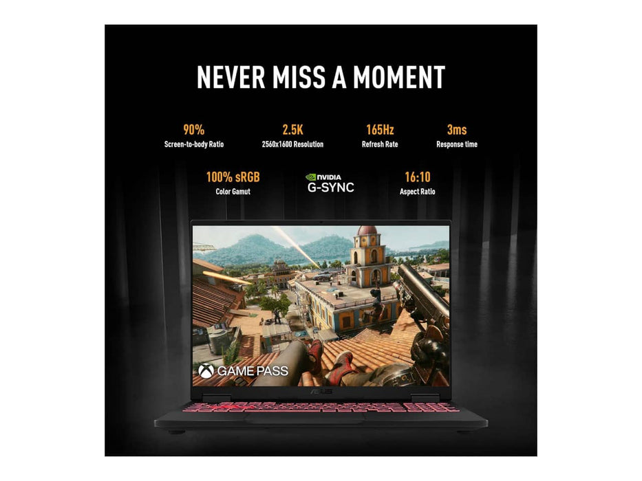 ASUS TUF Gaming A16 Gaming Laptop, 16" FHD+, 165Hz Display, AMD Ryzen, GeForce RTX 4060, 16GB DDR5, 1TB PCIe Gen4 SSD, Dolby Atmos, Windows 11 (FA608WV-DB94)