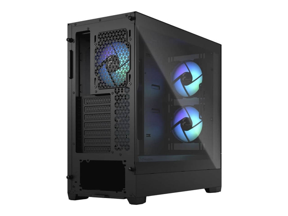 Fractal Design Pop Air RGB Black High-Airflow Computer Case, Tempered Glass, ATX Mid Tower (FD-C-POR1A-06)