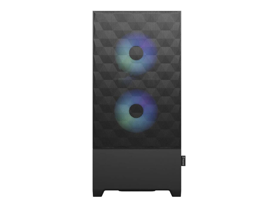 Fractal Design Pop Air RGB Black High-Airflow Computer Case, Tempered Glass, ATX Mid Tower (FD-C-POR1A-06)