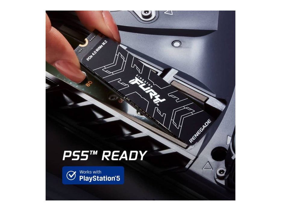 Kingston FURY Renegade 1TB NVMe M.2 2280, PCIe 4.0 Solid State Drive (SSD) - SFYRS/1000G