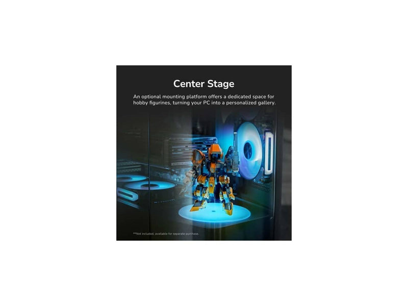 Cougar FV270 RGB Mid Tower E-ATX Computer Case, 420mm GPU Support, Built-in ARGB PWM Fans
