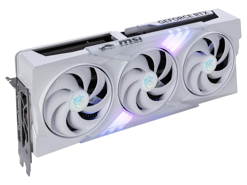 MSI Gaming RTX 5080 16GB Gaming Trio OC White Graphics Card