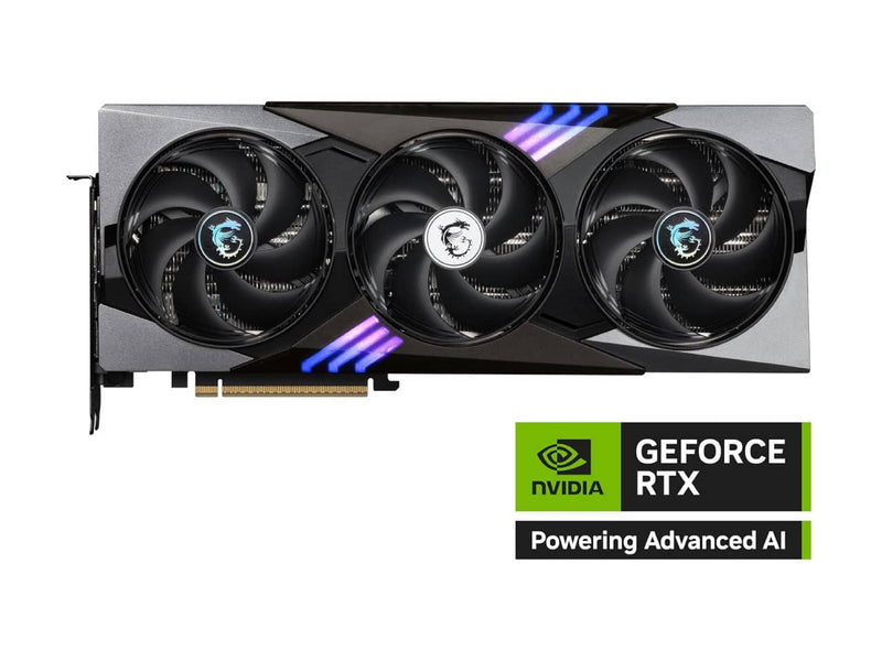 MSI GeForce RTX 5080 16G Gaming Trio OC Graphics Card, 16GB GDDR7 (G5080-16GTC)
