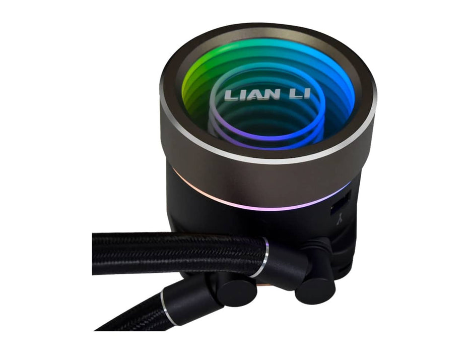 Lian Li Galahad II Trinity 360 AIO CPU Liquid / Water Cooler, 360mm, Black, ARGB (Intel LGA 1700/1200/115x, AMD AM5/AM4) GA2T36B