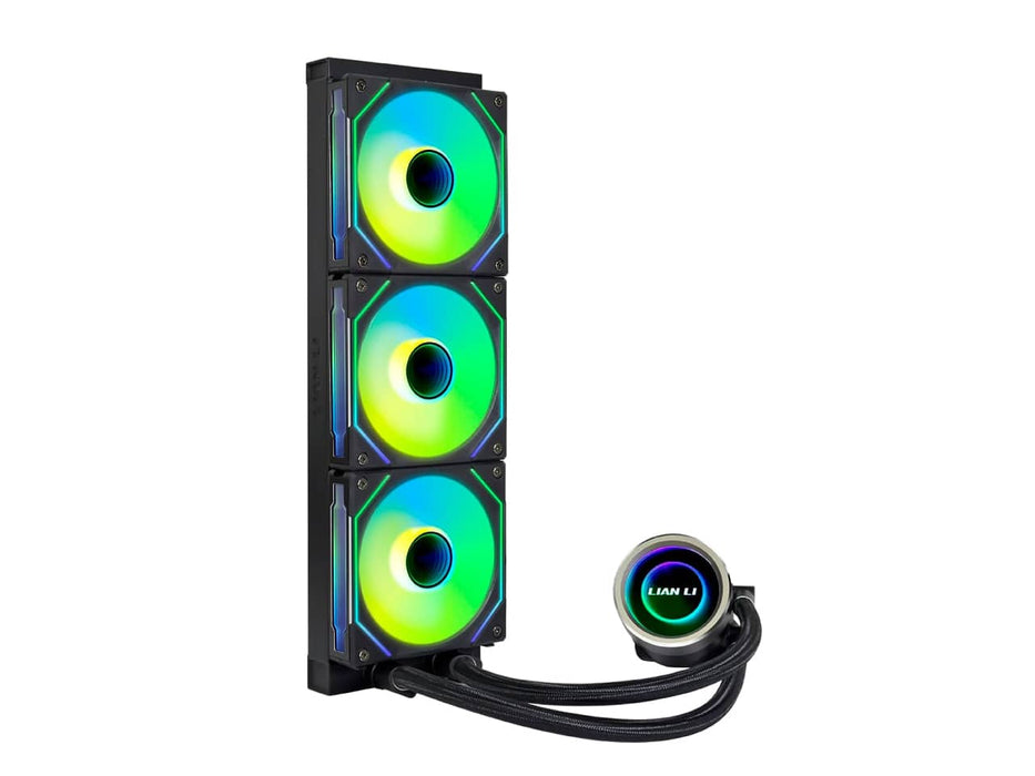 Lian Li Galahad II Trinity SL-INF 360 AIO CPU Liquid / Water Cooler, 360mm, Black, ARGB (Intel LGA 1700/1200/115x, AMD AM4/AM5) GA2T36INB