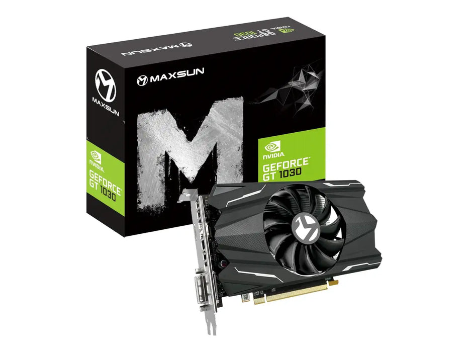 maxsun GeForce GT 1030 4GB Graphics Card, 4GB GDDR4