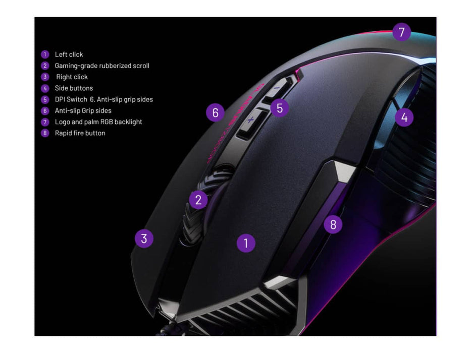 Primus Gladius 12800P Gaming Mouse