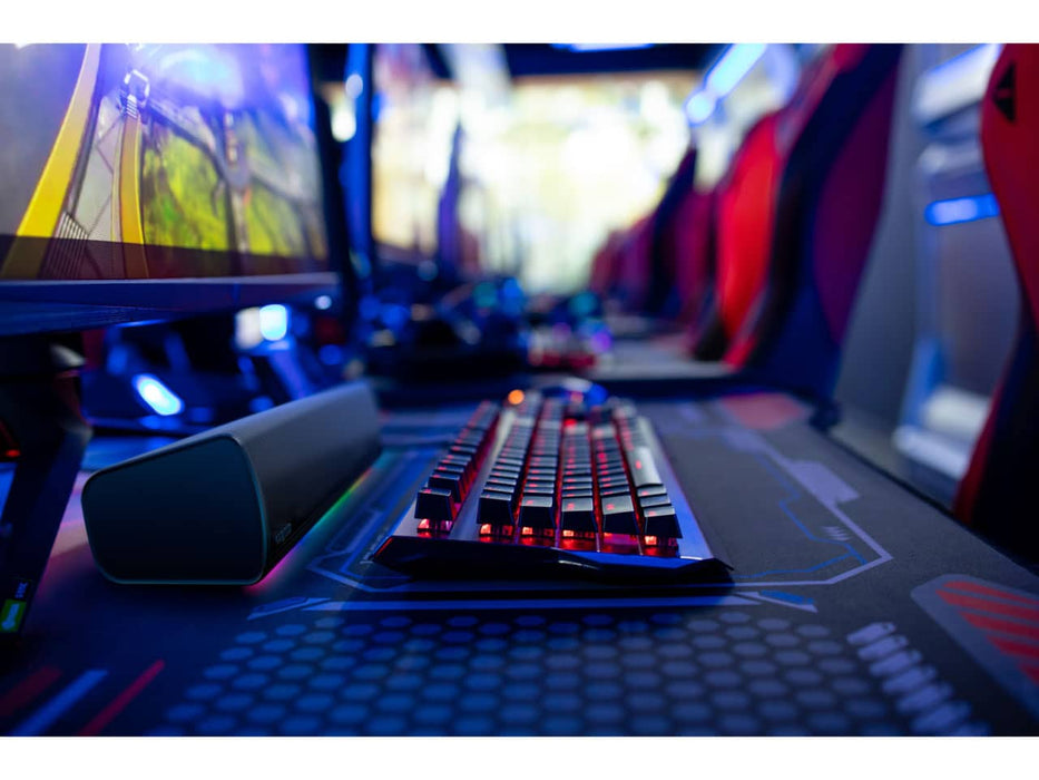 Creative Sound Blaster GS3 Compact Gaming Soundbar, SuperWide technology, 24W peak power, USB-C, AUX, Bluetooth 5.4