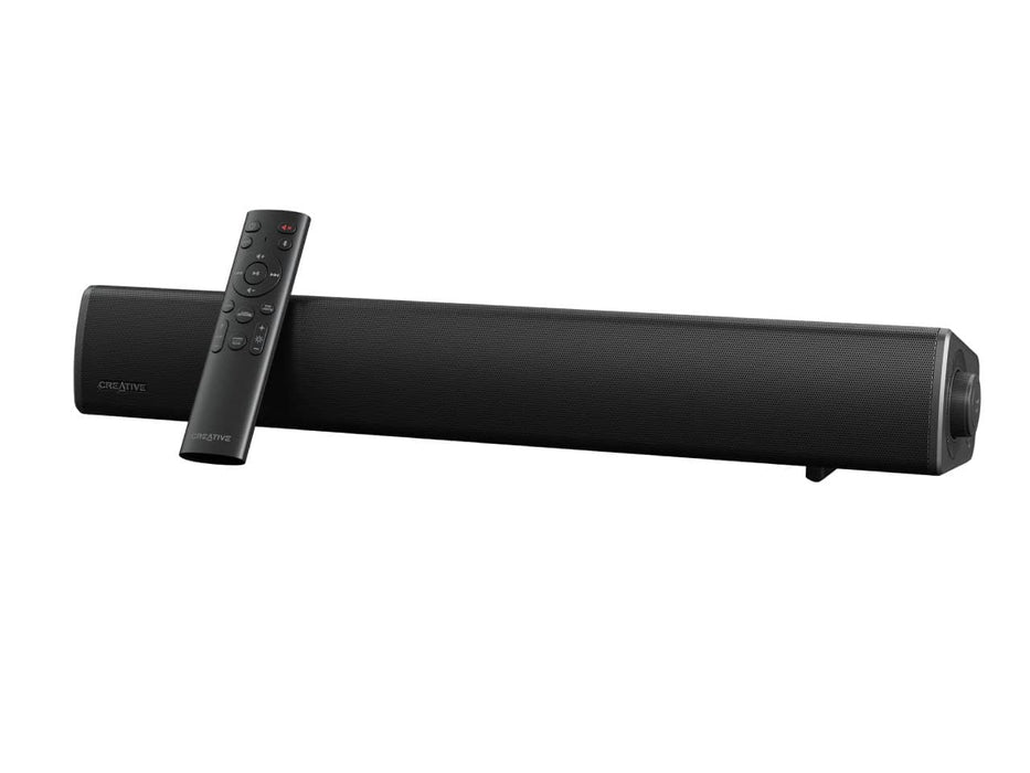 Creative Sound Blaster GS5 Gaming Soundbar, SuperWide technology, Optical In, USB-C, AUX, and Bluetooth 5.3, Headphone Out, RGB