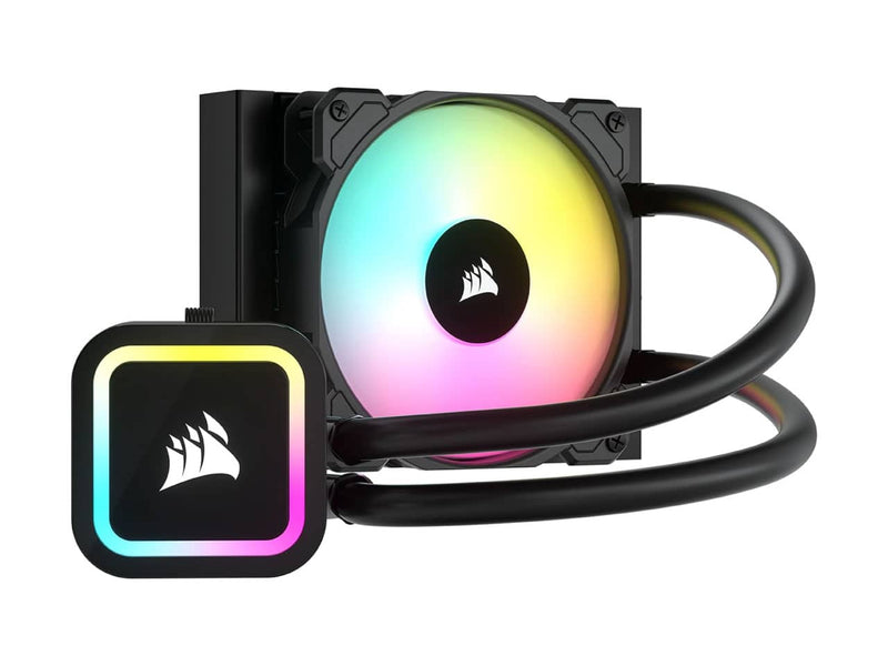 Corsair H60x RGB Elite AIO CPU Liquid / Water Cooler, 120mm Radiator, Intel & AMD Sockets