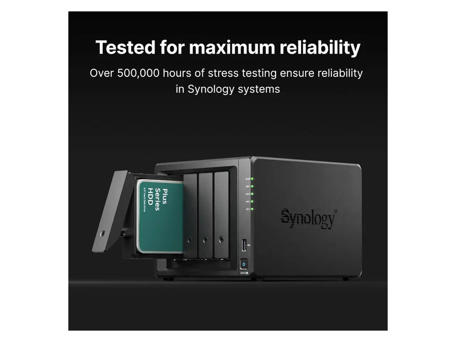 Synology HAT3310 Plus Series 12TB Hard Disk Drive, 3.5" SATA HDD (HAT3310-12T)