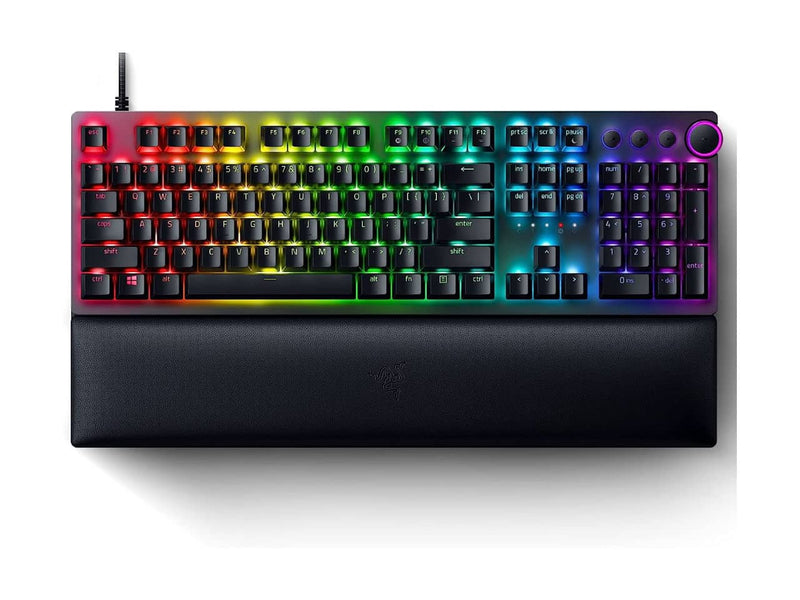 Razer Huntsman V2 Optical RGB Gaming Keyboard, Fastest Linear Optical Switches Gen-2