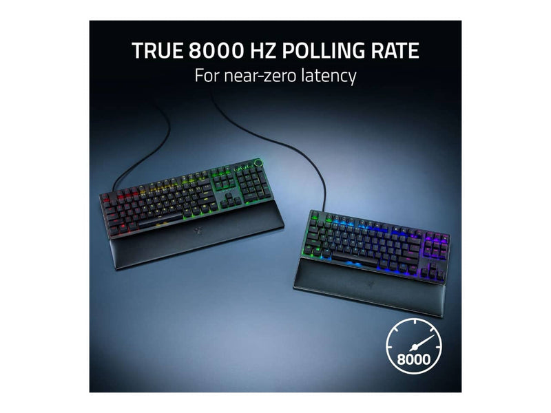 Razer Huntsman V2 Optical RGB Gaming Keyboard, Fastest Linear Optical Switches Gen-2