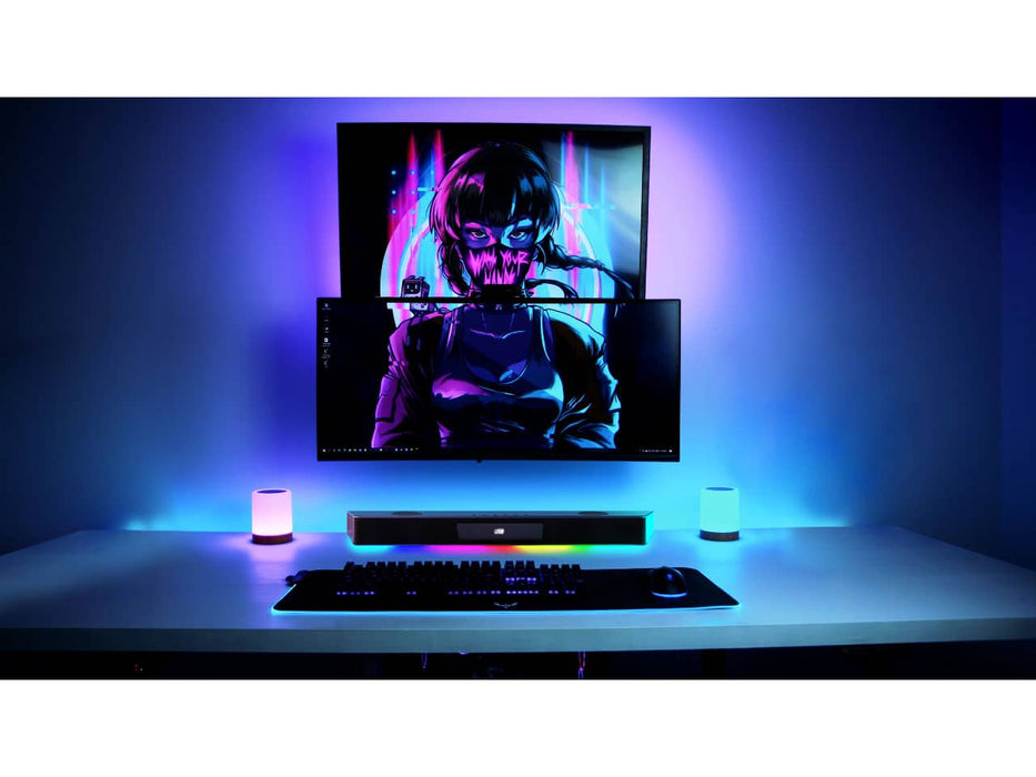 Creative Sound Blaster Katana V2X 5.1 Multi-Channel Super X-Fi Gaming Soundbar, Tri-amplified, Compact, RGB, Built in Microphone