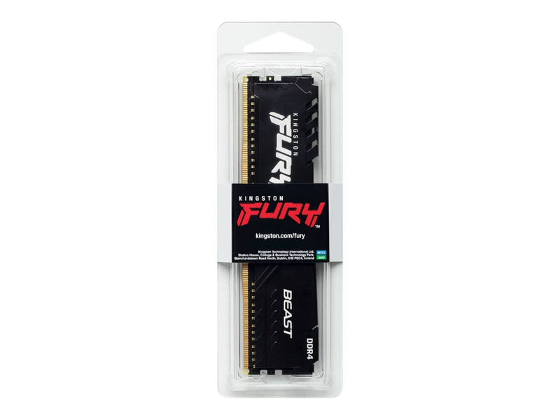 Kingston FURY Beast 16GB (1x16GB) DDR4-3600 Desktop Memory (KF436C18BB/16)