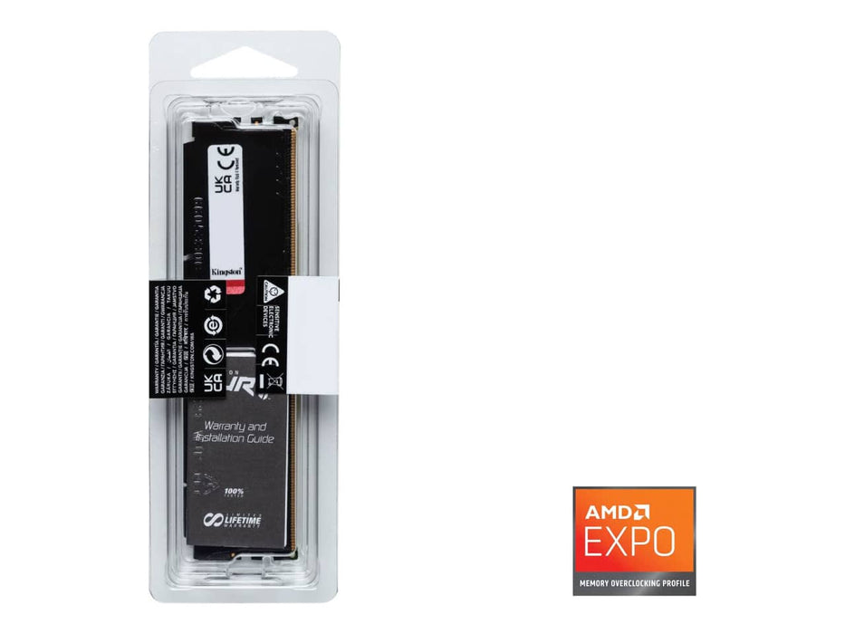 Kingston FURY Beast 32GB (1x32GB) DDR5 5600MT/s Desktop Memory (KF556C40BB2-32)