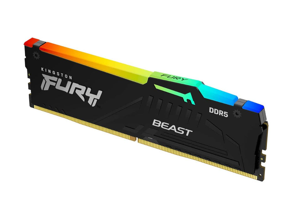 Kingston Fury Beast 32GB (1x32GB) DDR5 5600MT/s Desktop Memory (KF556C40BBA-32)