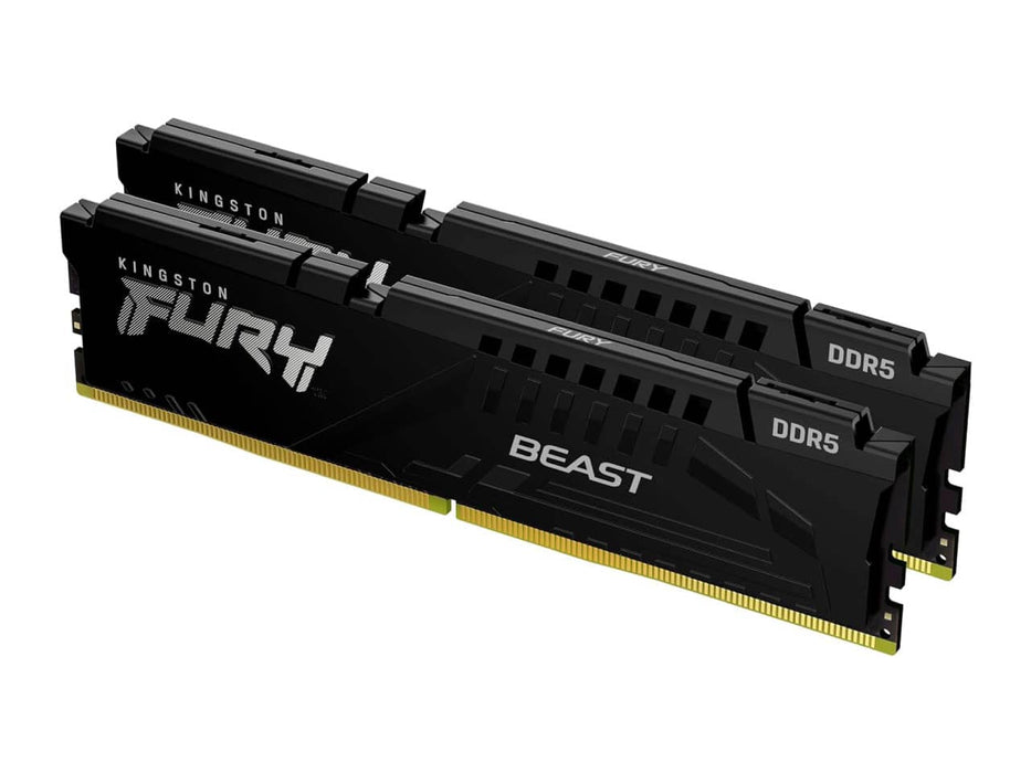 Kingston Fury Beast 32GB (2x16GB) DDR5 6000MT/s Desktop Memory (KF560C36BBE2K2-32)
