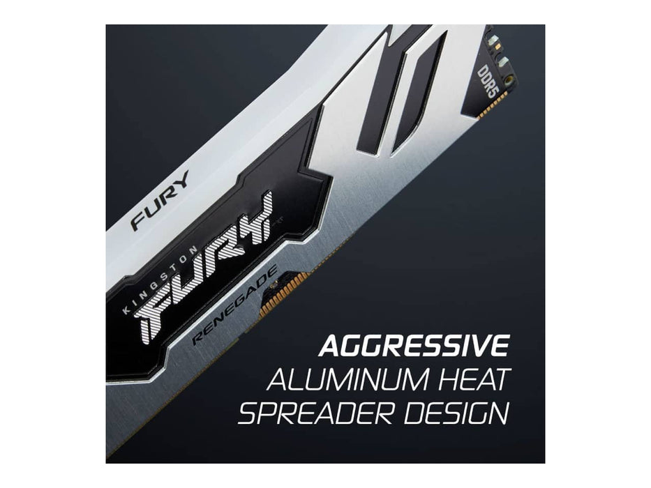 Kingston FURY Renegade RGB 32GB (2x16GB) DDR5 6400MT/s Desktop Memory (KF564C32RSAK2-32)