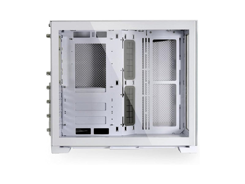 Lian Li 011 Dynamic Mini (Snow Edition) Computer Case, ATX Mini Tower, White, Tempered Glass (011D MINI-S)