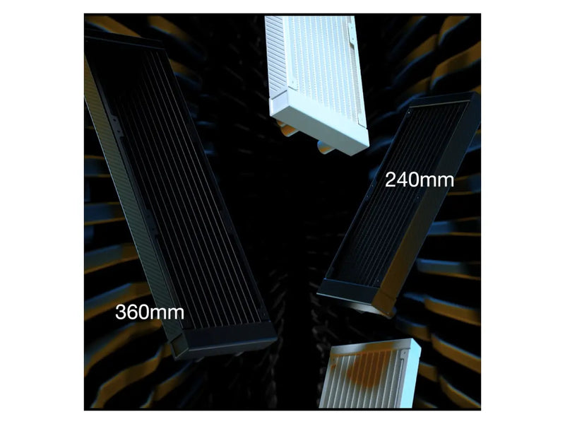 be quiet! Light Loop 360mm CPU Liquid / Water Cooler, 3X Light Wings LX 120mm PWN ARGB Fans, Black (BW022)