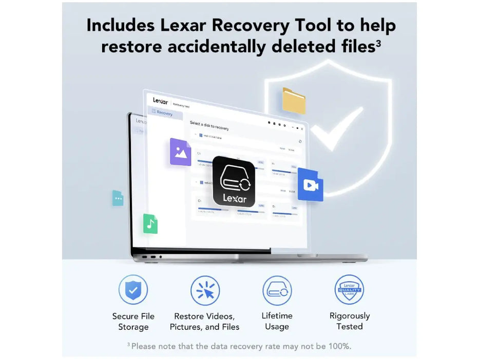 Lexar NQ780 1TB NVMe M.2 2280 Solid State Drive (SSD) - LNQ780X001T-RNNNU