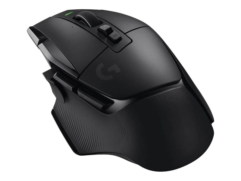 Logitech G502 X Lightspeed Wireless Gaming Mouse, Hero 25K Gaming Sensor, Optical-Mechanical Switches, Black