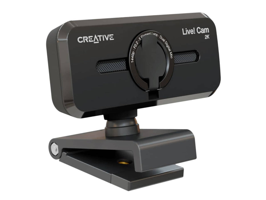 Creative Live! Cam Sync V3 Web Camera, 2K QHD, 4K Digital Zoom, Built-in Mics