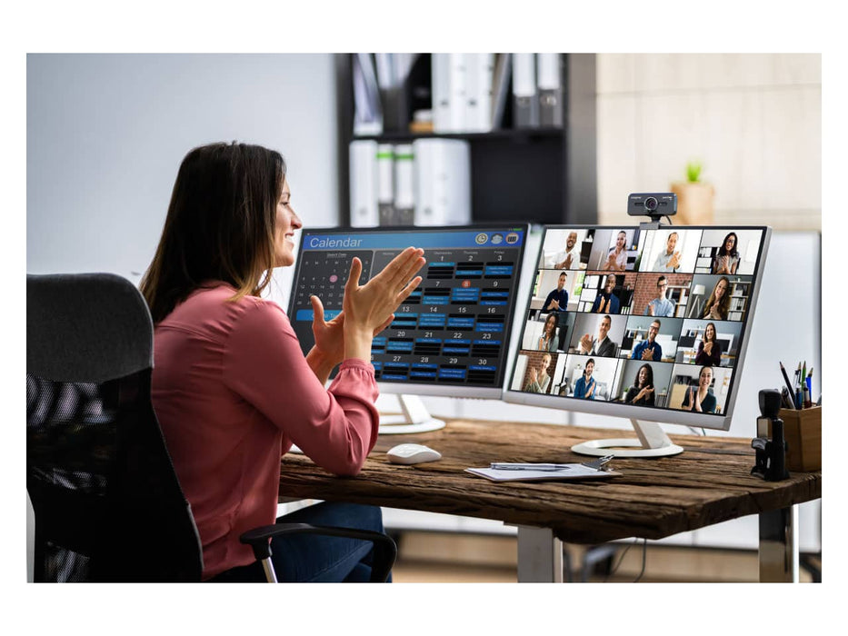 Creative Live! Cam Sync V3 Web Camera, 2K QHD, 4K Digital Zoom, Built-in Mics